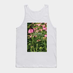 DFTBA with butterfly and flowers Tank Top